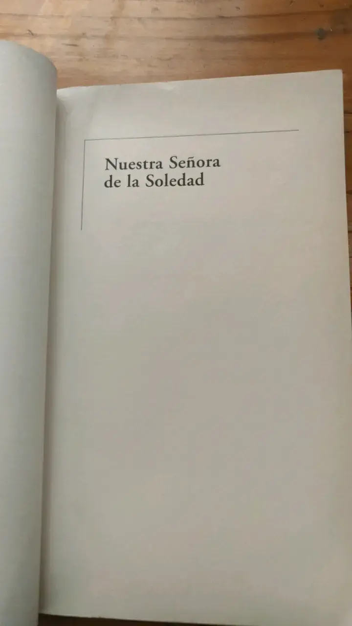 Libro 'Nuestra Señora de la Soledad' de Marcela Serrano - 3