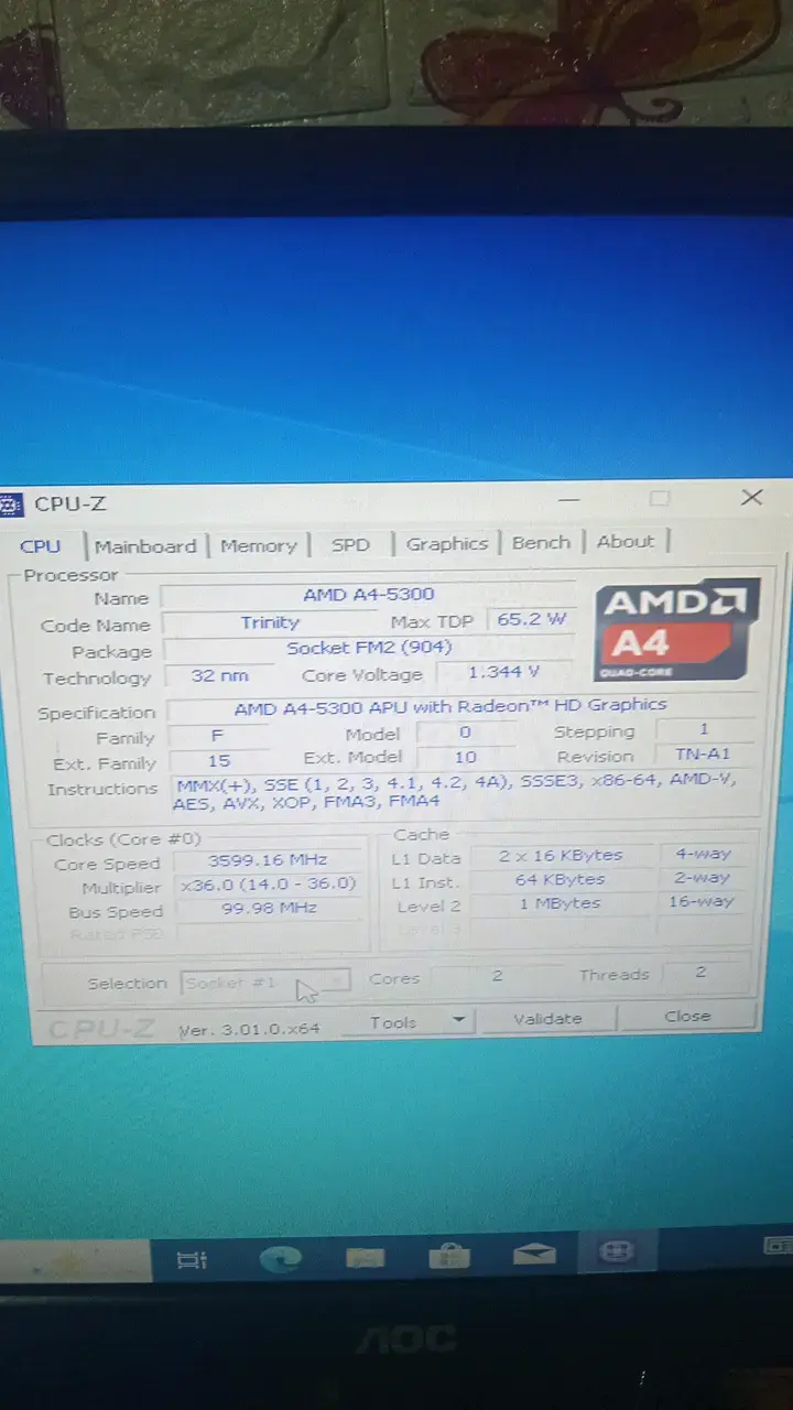 Placa Madre ASUS A55BM-K con Procesador AMD - 5