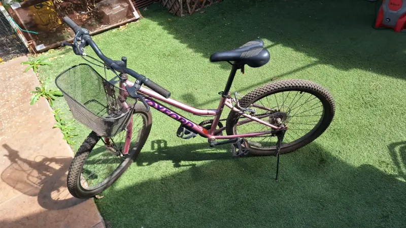 Bicicleta Oxford con canasto para mujer