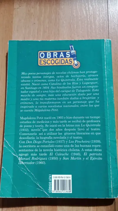 Libro 'La Quintrala' de Magdalena Petit - miniatura 2