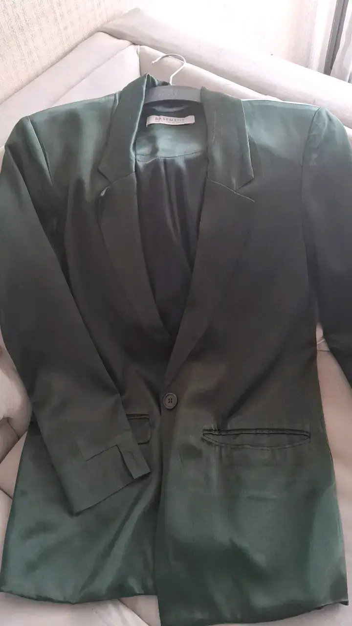 Blazer verde oscuro para mujer Basement - 1
