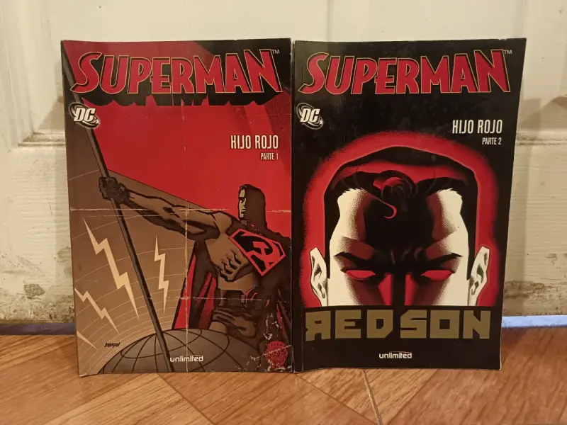 Cómics Superman Hijo Rojo Parte 1 y 2