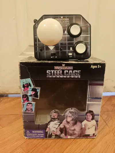 Tv game - WrestleMania Steel Cage Challenge retro - miniatura 1