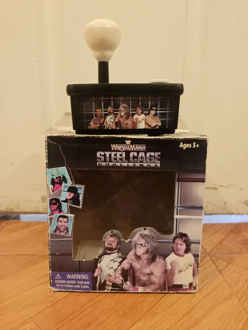 Tv game - WrestleMania Steel Cage Challenge retro - 2