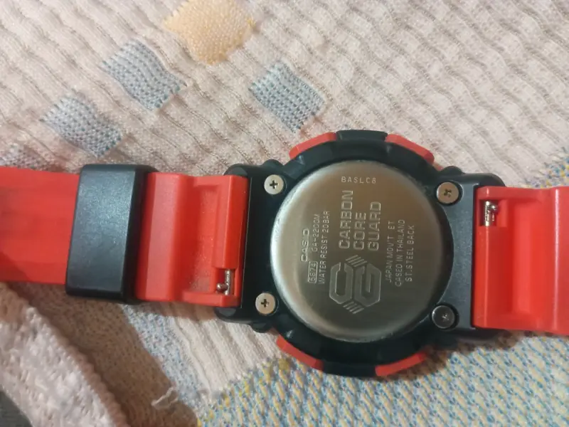 Reloj Casio G-Shock análogo digital rojo - 2