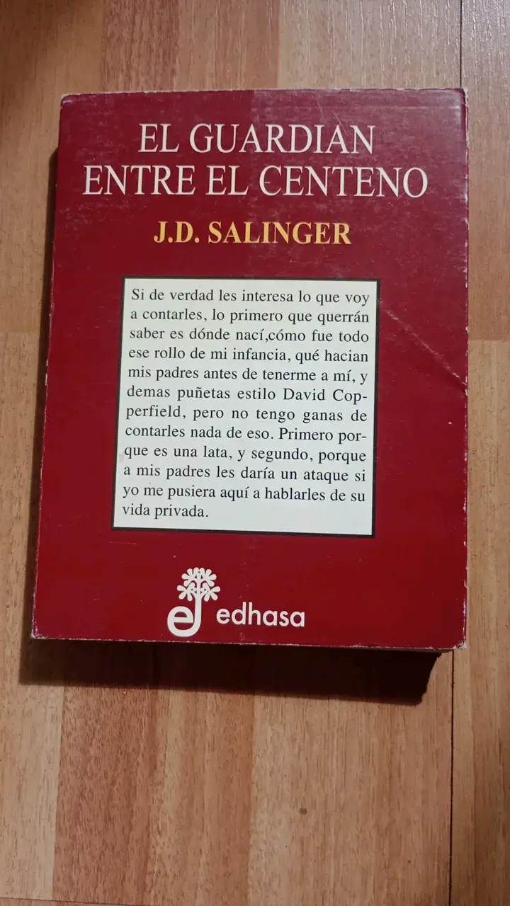 Libro El Guardián Entre El Centeno J.D. Salinger - 1
