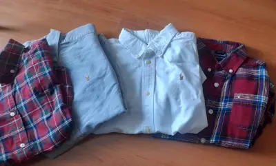 Camisa Polo Ralph Lauren y Tommy talla 7 años niño - miniatura 5