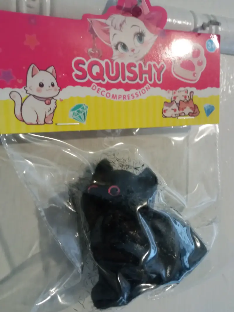 Juguete Squishy Gato Antiestrés - 3