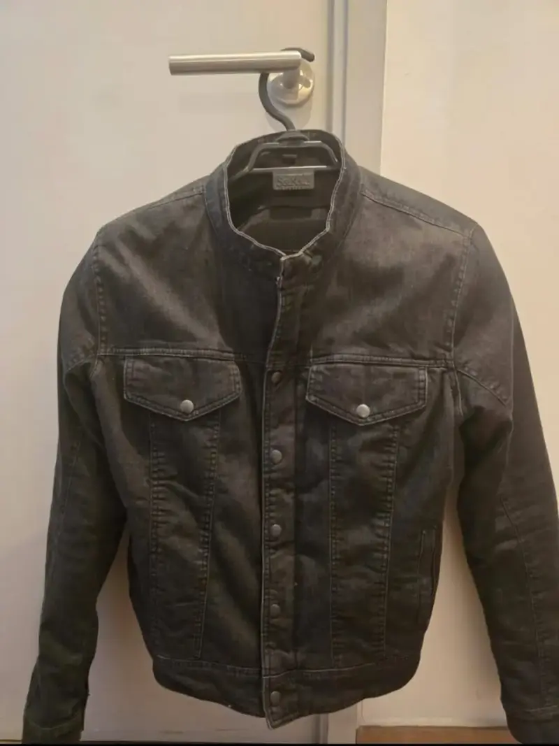 Chaqueta de mezclilla mujer para motos - 1