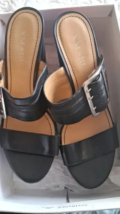 Sandalias Nine West con plataforma multicolor - miniatura 1