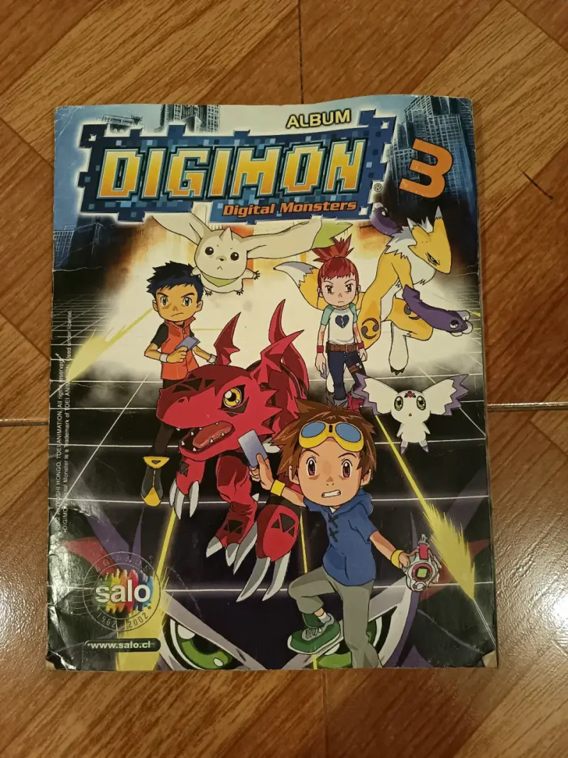Álbum Digimon 3 Salo - 1