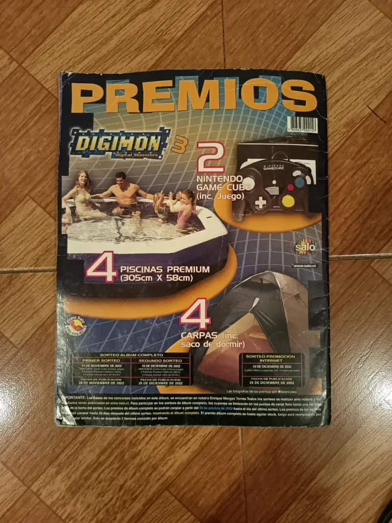 Álbum Digimon 3 Salo - 4