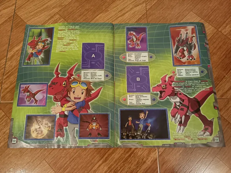 Álbum Digimon 3 Salo - 5