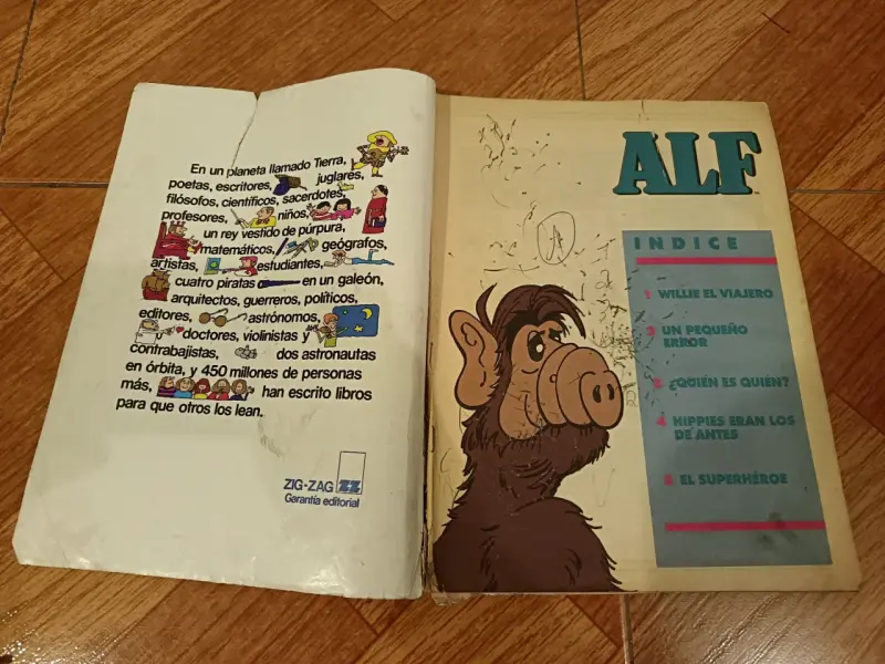 Revista de historietas ALF Zig-Zag - 3