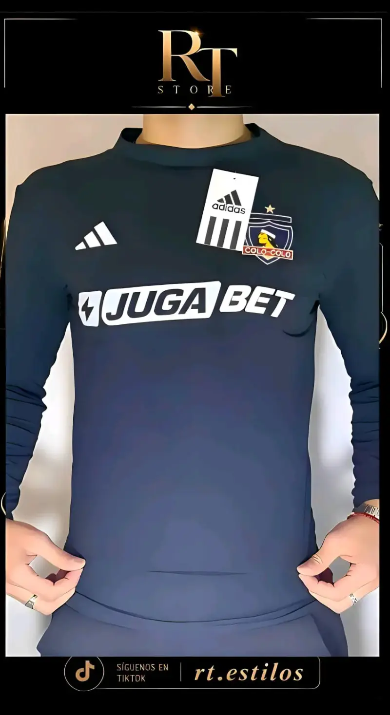 Polera deportiva Adidas de Colo-Colo primera capa - 1