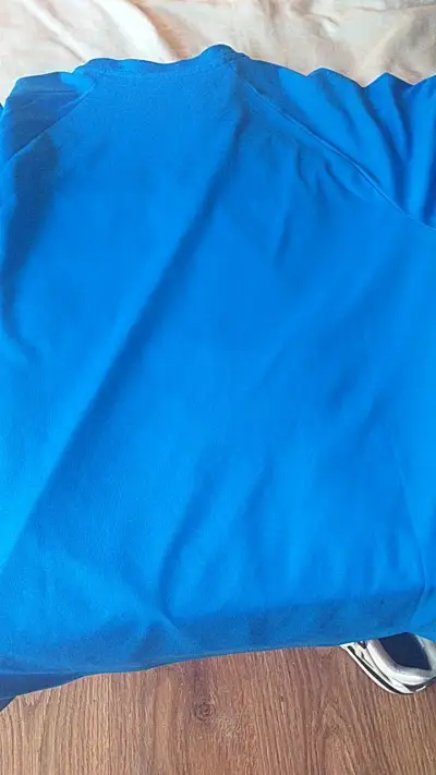 Camiseta deportiva azul Puma para hombre - miniatura 2