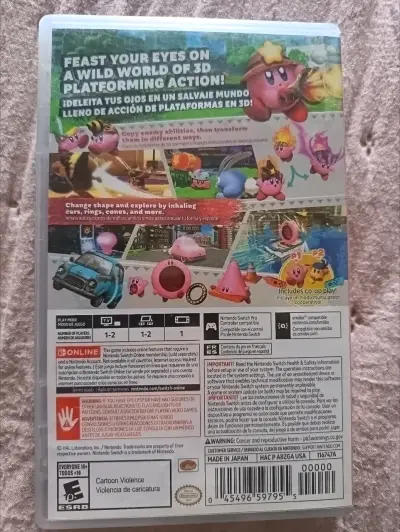 Juego Nintendo Switch Kirby and the Forgotten Land - miniatura 2