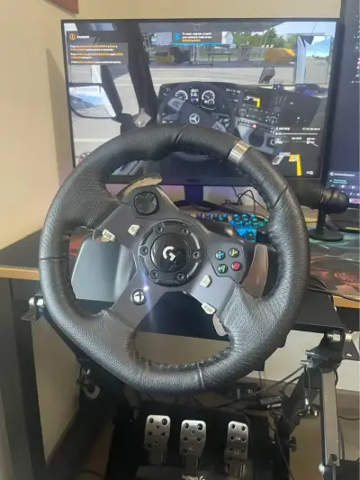 Volante Logitech G920 + Palanca cambios + Soporte - miniatura 2