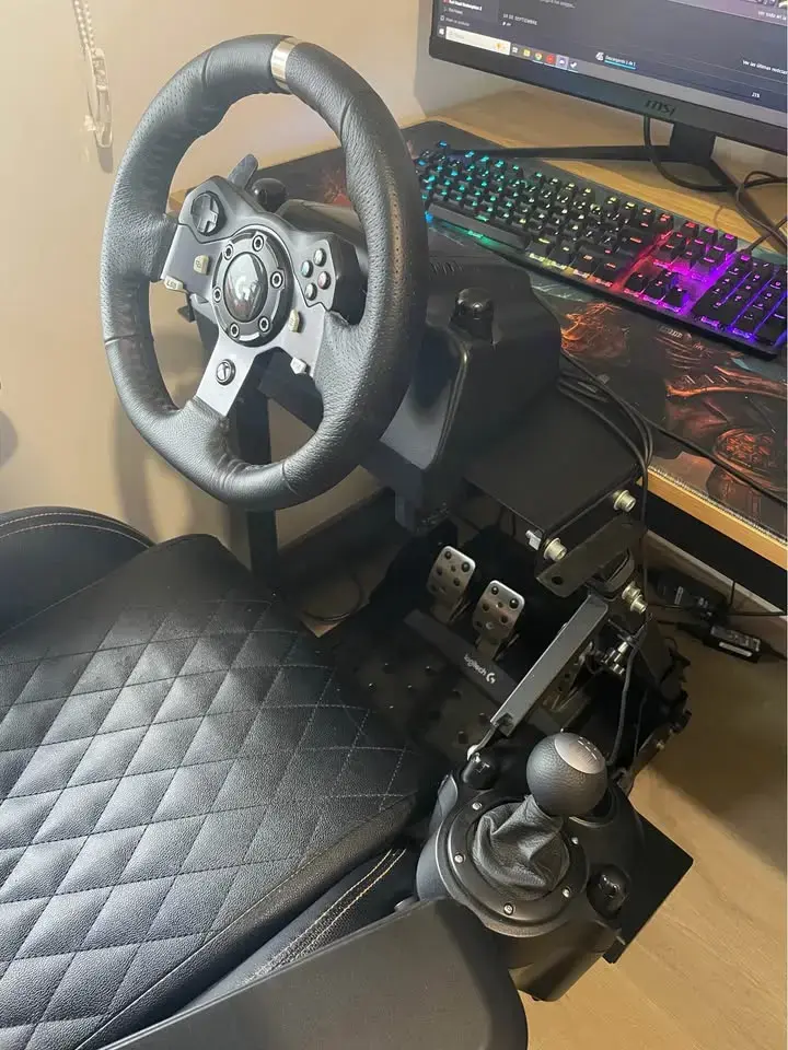 Volante Logitech G920 + Palanca cambios + Soporte - 3