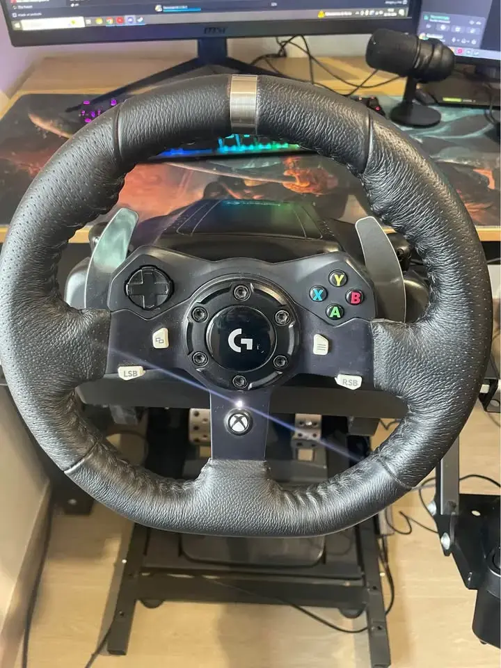 Volante Logitech G920 + Palanca cambios + Soporte - 6
