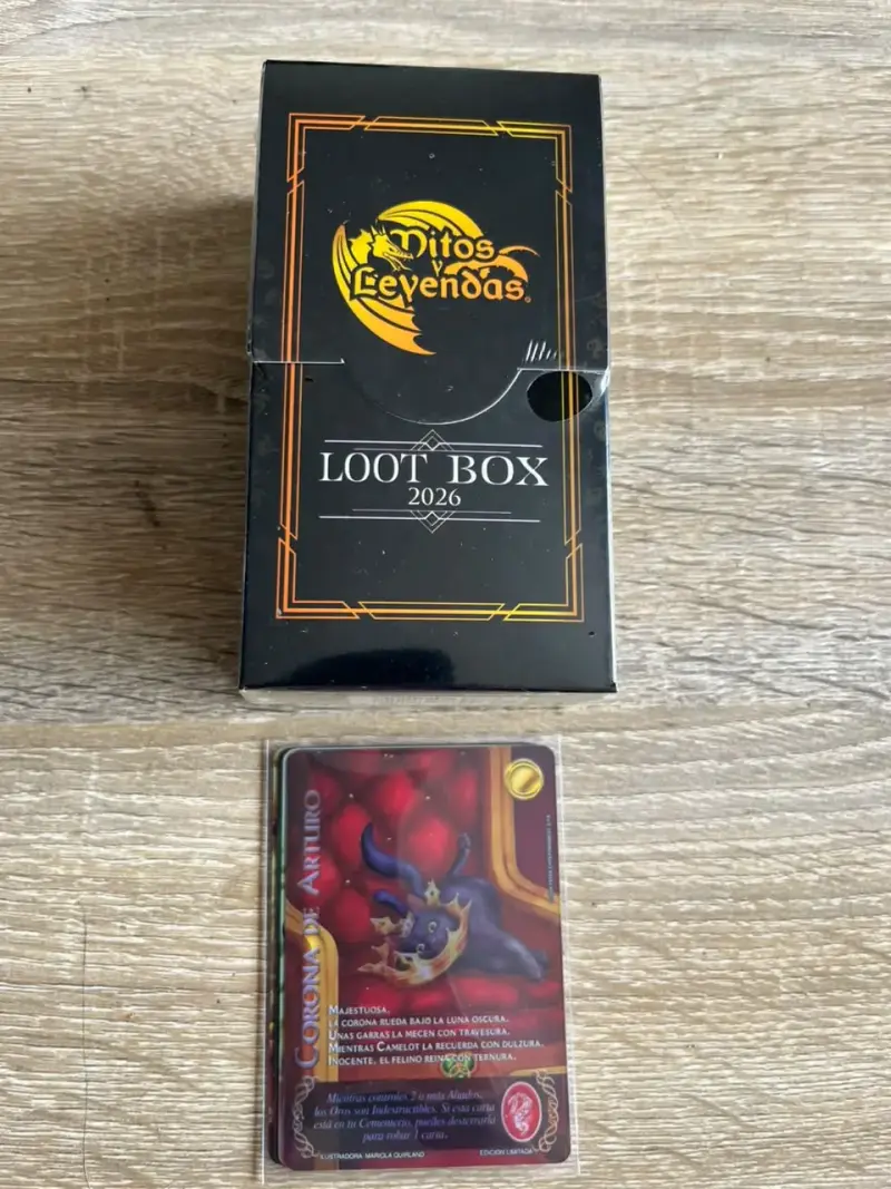 Caja de Cartas Mitos y Leyendas Loot Box 2026 - 1