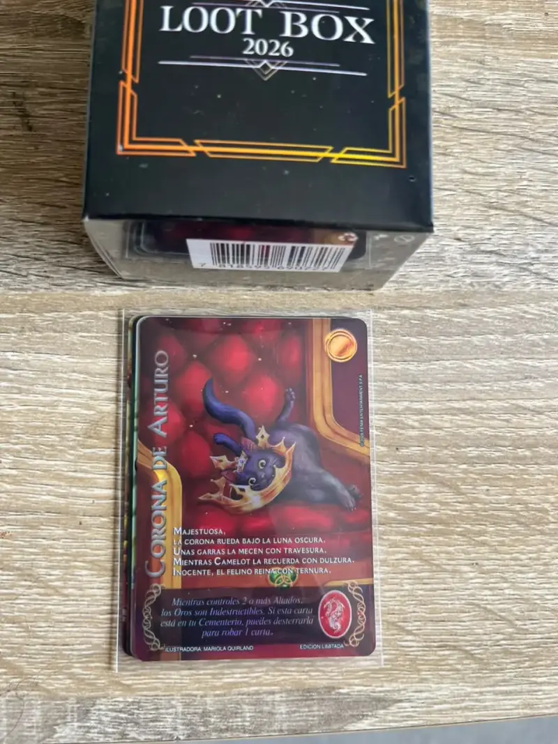 Caja de Cartas Mitos y Leyendas Loot Box 2026 - 2