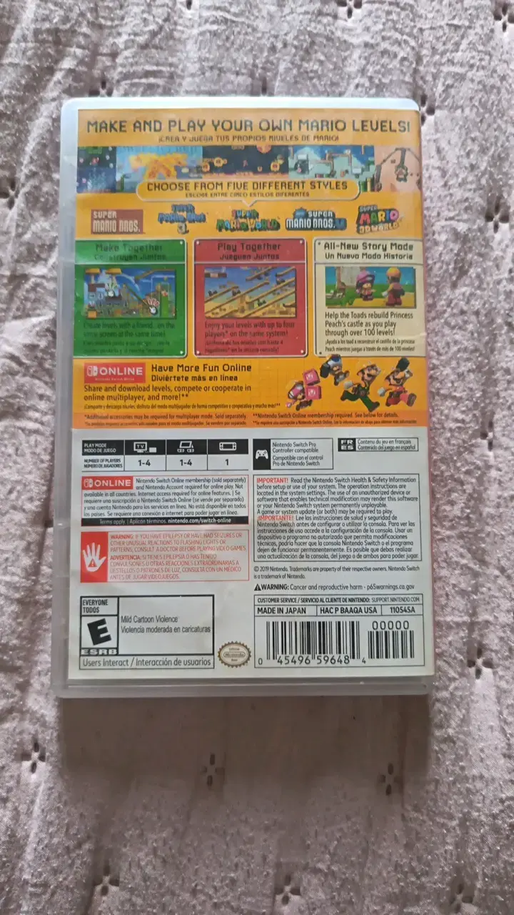 Juego Nintendo Switch Super Mario Maker 2 - 3
