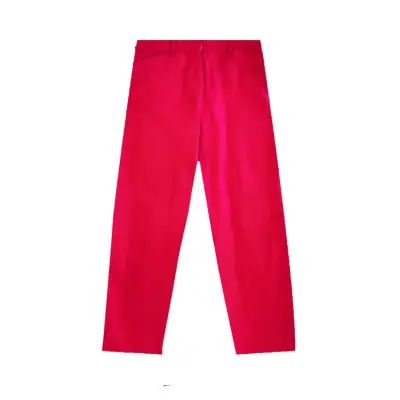 Pantalón Capri Rojo Brigitte Naux Talla 4 Mujer - miniatura 1