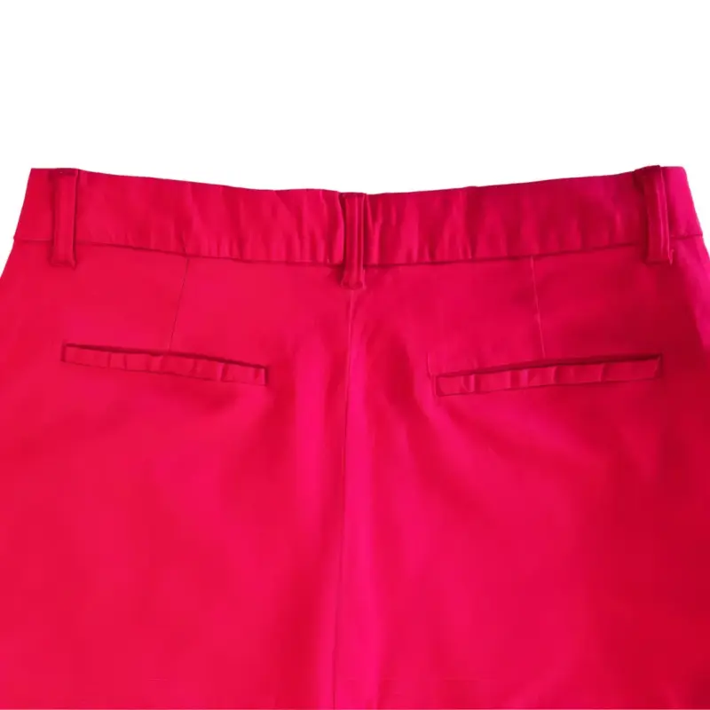 Pantalón Capri Rojo Brigitte Naux Talla 4 Mujer - 2