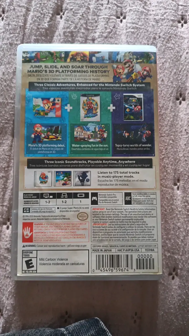 Juego Nintendo Switch Super Mario 3D All-Stars - 2