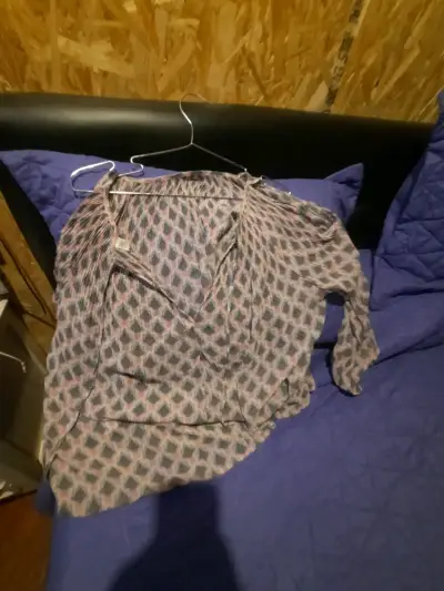 Blusa estampada de manga larga - miniatura 3