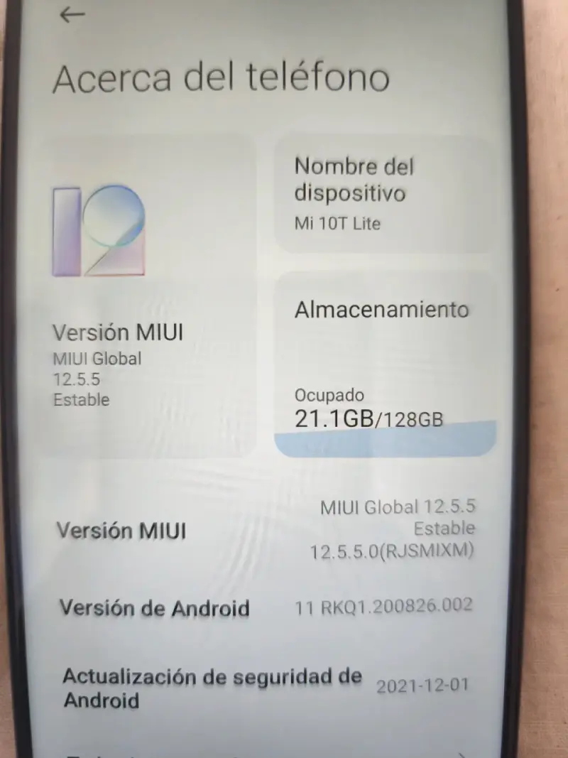 Smartphone Xiaomi Mi 10T Lite 5G 128GB - 2