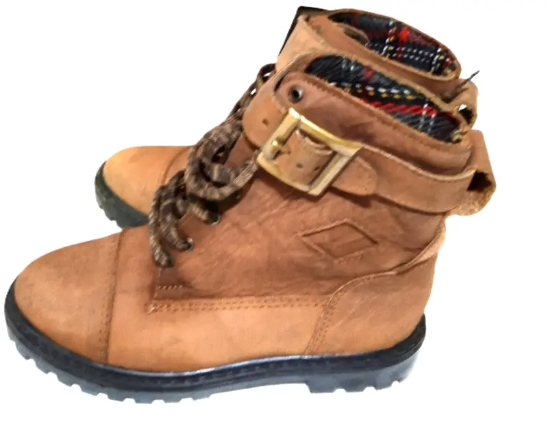 Botines de cuero mujer N 35 - 6