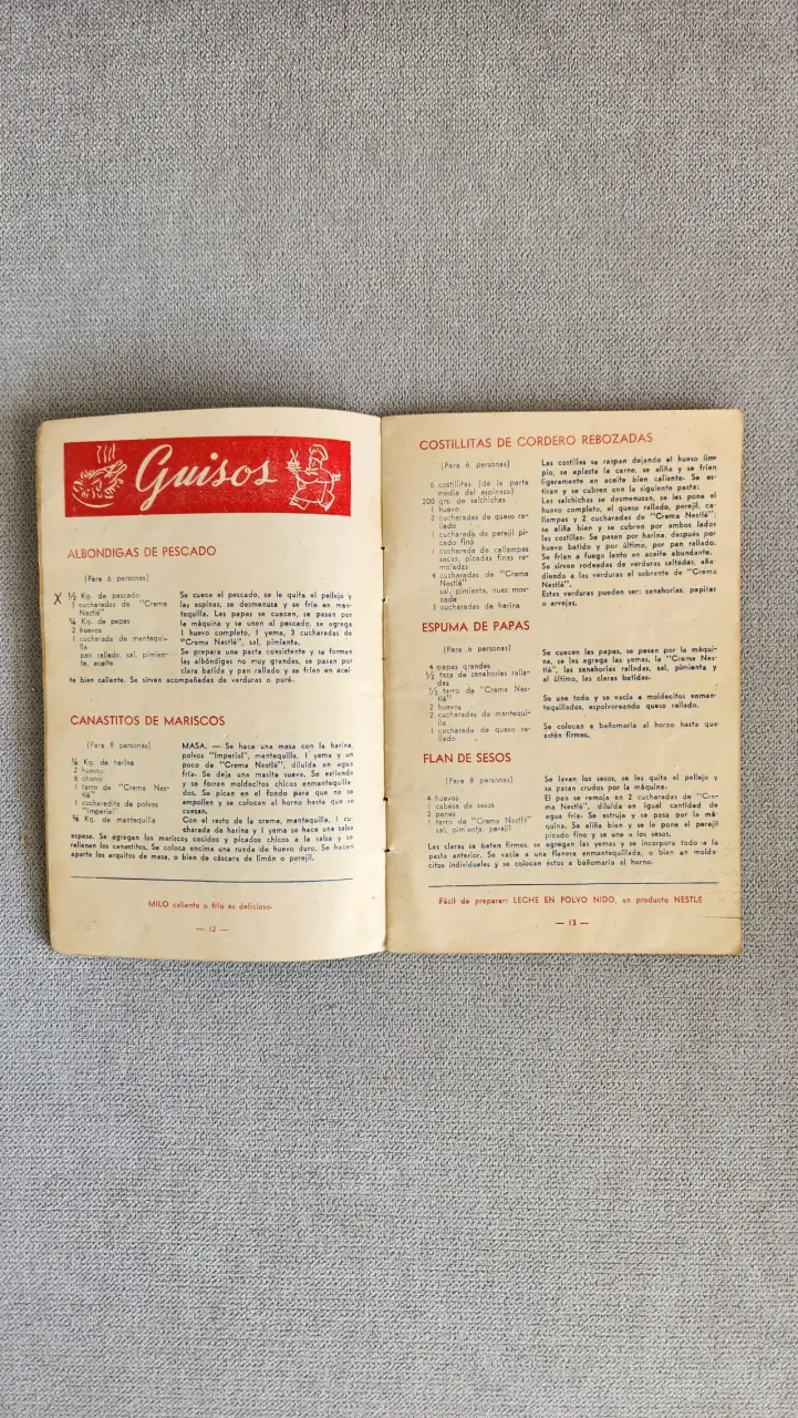 Recetario vintage Nestlé - 3