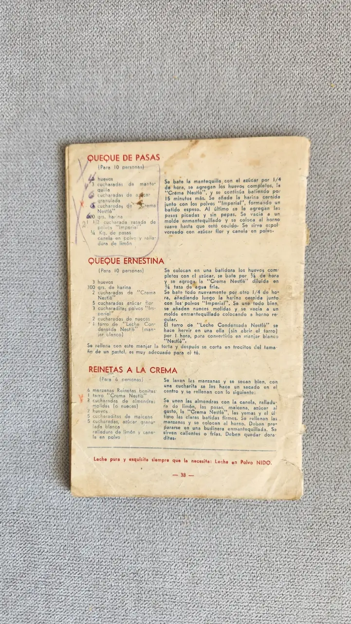 Recetario vintage Nestlé - 5