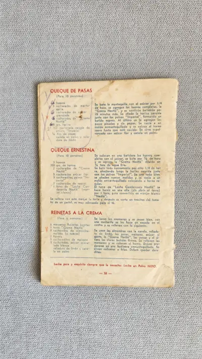 Recetario vintage Nestlé - miniatura 5