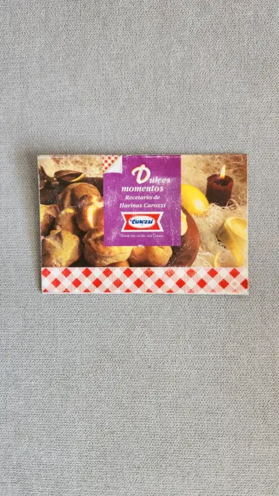 Recetario Dulces Momentos de Harinas Carozzi - miniatura 6
