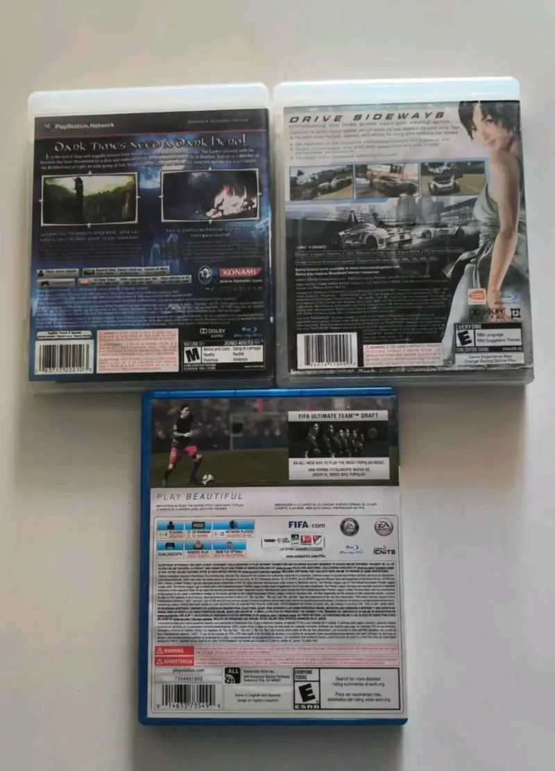 Lote de Juegos PS3 y PS4: Castlevania, Ridge Racer, FIFA 16 - 2