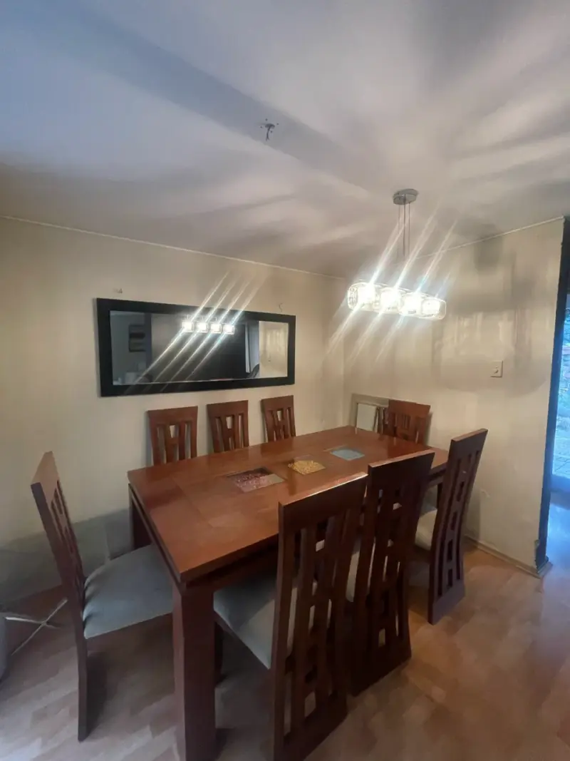 Juego de comedor de madera para 8 personas - 4