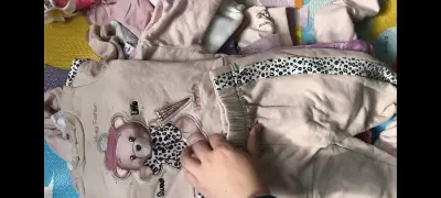 Conjunto de ropa infantil con chaqueta de leopardo - miniatura 5