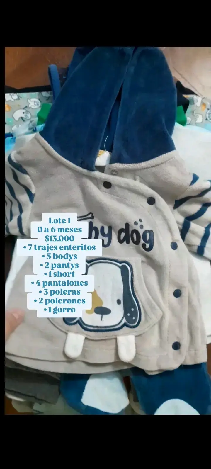 Lotes de ropa bebé hombre - 1