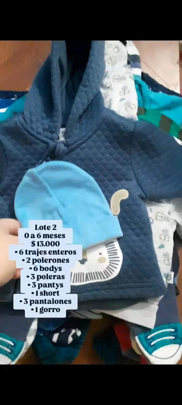 Lotes de ropa bebé hombre - 2