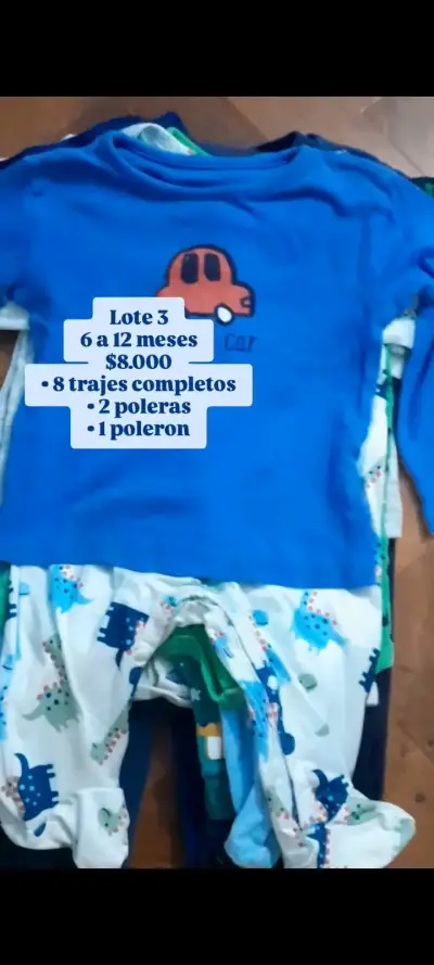 Lotes de ropa bebé hombre - miniatura 3
