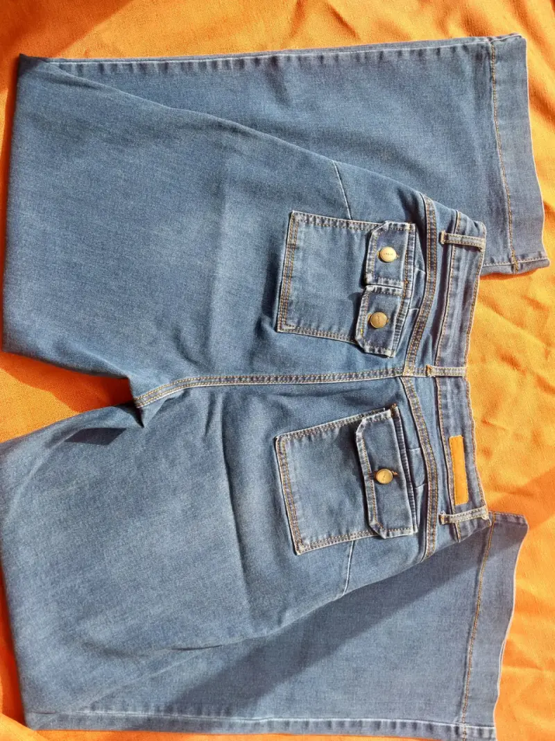 Jeans azul para mujer - 2