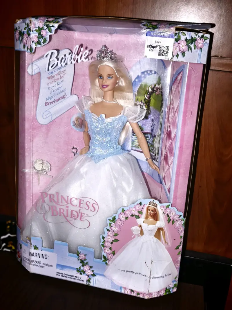 Muñeca Barbie Princess Bride - 1