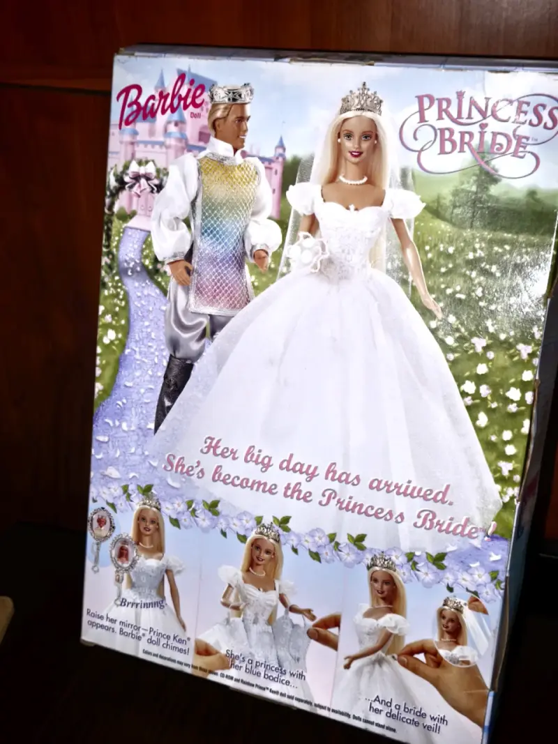 Muñeca Barbie Princess Bride - 3