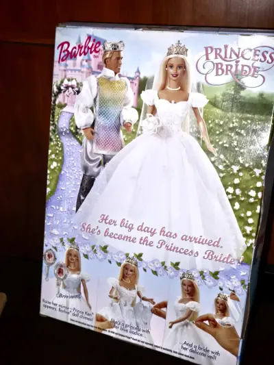 Muñeca Barbie Princess Bride - miniatura 3