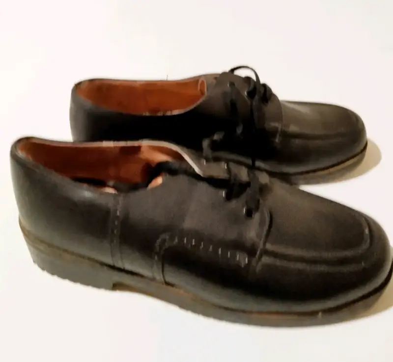 Zapatos de cuero negro N 35 - 3