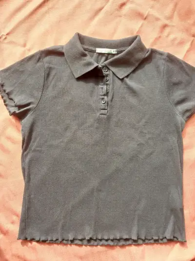 Polera Negra Mujer Talla M - miniatura 1