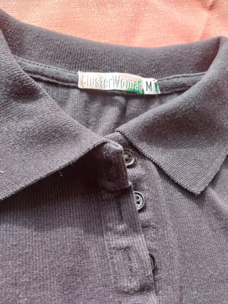Polera Negra Mujer Talla M - 2